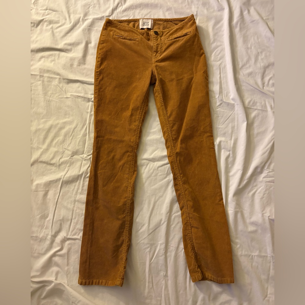 BDG Tan Corduroy Trousers